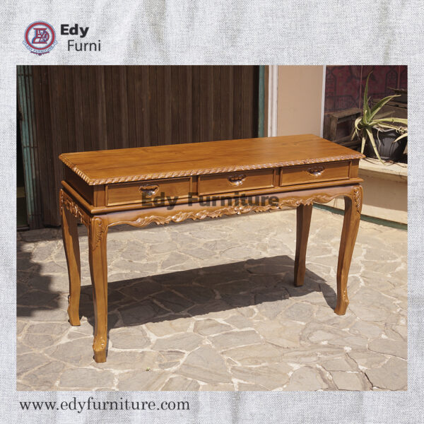 Console 3 Drawers w Relief